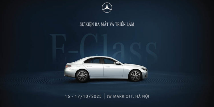 E-Class W214 lần đầu tại Việt Nam: Mercedes-Benz mở triển lãm 2 ngày ở JW Marriott Hanoi
