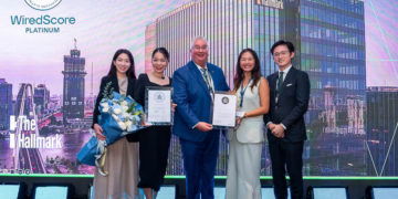 The Hallmark nhận chứng nhận WiredScore Bạch kim, trở thành tòa nhà đầu tiên tại Việt Nam đạt cấp độ cao nhất.