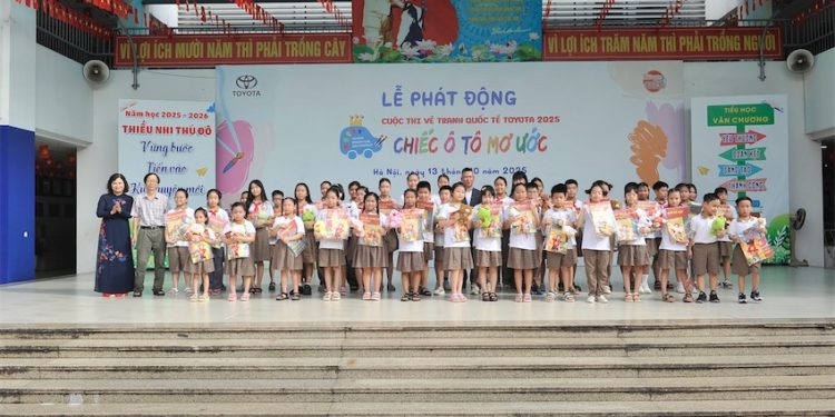 Cuộc thi vẽ tranh Toyota 2025 khởi động: “Chiếc ô tô mơ ước” gọi tên sáng tạo trẻ em Việt
