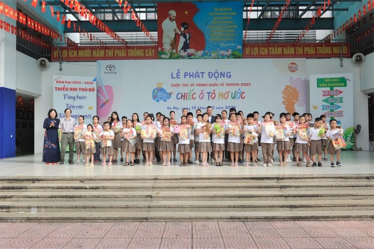 Cuộc thi vẽ tranh Toyota 2025 khởi động: “Chiếc ô tô mơ ước” gọi tên sáng tạo trẻ em Việt