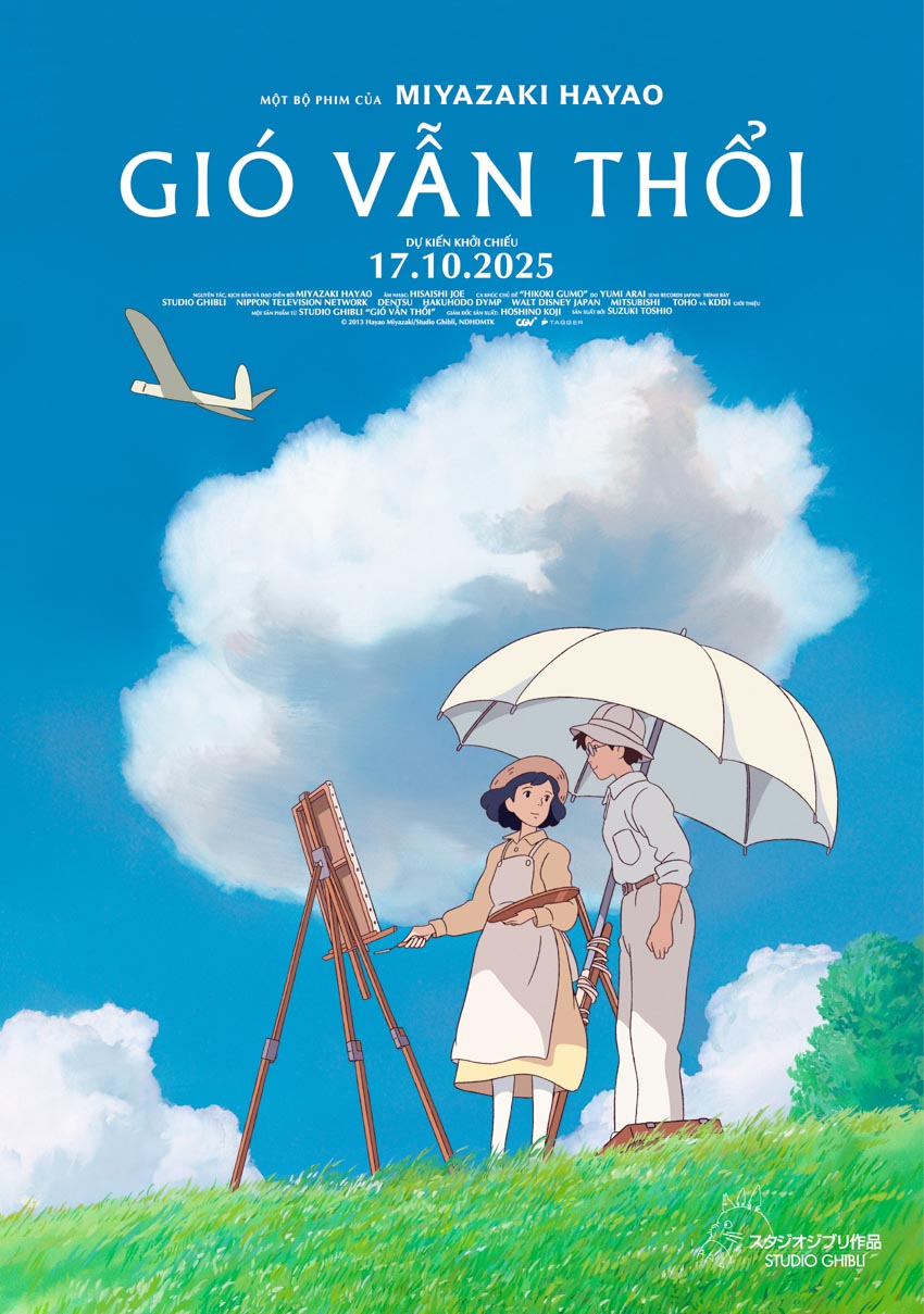 Cảnh Jiro và Nahoko đứng giữa cánh đồng trong phim “Gió Vẫn Thổi” - 2