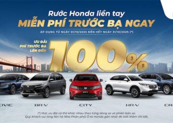 Honda tung loạt ưu đãi lớn trong tháng 10: Miễn phí trước bạ và hỗ trợ đổi xe mới