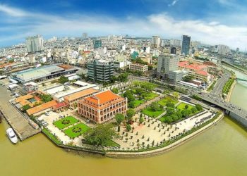 Toàn cảnh Bến Nhà Rồng bên sông Sài Gòn, nơi TP.HCM dự kiến mở rộng Không gian văn hóa Hồ Chí Minh và công viên ven sông.