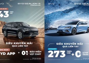 BYD Việt Nam khởi động “tháng siêu ưu đãi”: giảm sâu chi phí sở hữu xe điện – hybrid