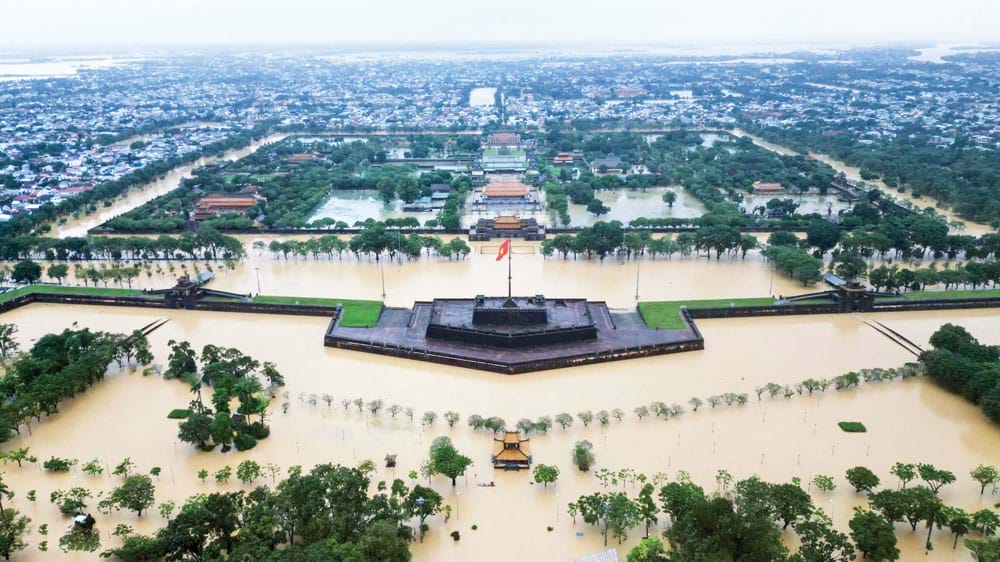 Mưa bão và ngập lụt đô thị