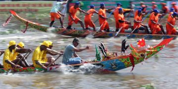 Sức sống mãnh liệt lễ hội Óoc Om Bóc, dậy sóng Maspéro - Đua ghe ngo Khmer - 7