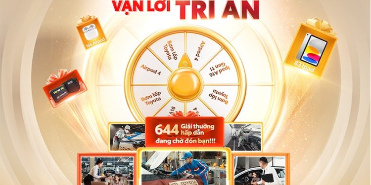 Toyota khởi động “Tháng vàng dịch vụ”: Tri ân khách hàng sau 30 năm đồng hành