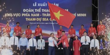 TP.HCM tổ chức Lễ Xuất quân Đoàn Thể thao tham dự Sea Games 33 - 3