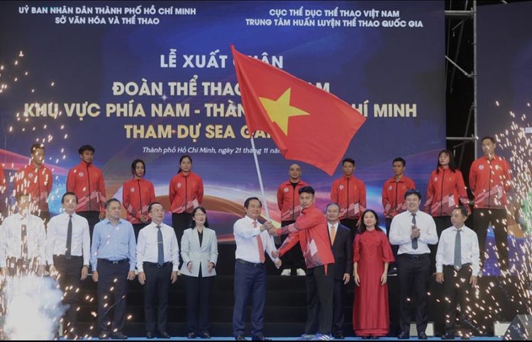 TP.HCM tổ chức Lễ Xuất quân Đoàn Thể thao tham dự Sea Games 33 - 3