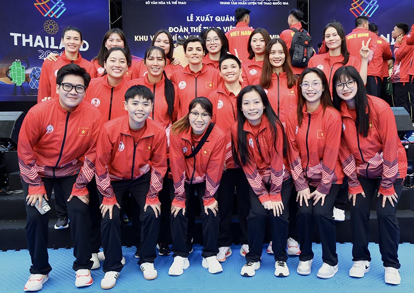 TP.HCM tổ chức Lễ Xuất quân Đoàn Thể thao tham dự Sea Games 33 - 6