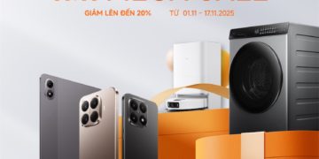 Xiaomi 11.11 Mega Sale: Ưu đãi đến 20%, lan tỏa tinh thần “Sắm thông minh – Sống thông minh”