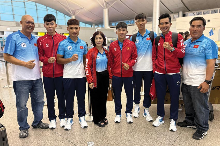 Đội tuyển Xe đạp Việt Nam lên đường tham dự SEA Games 33: Quyết tâm chinh phục HCV Đồng đội Đồng hàng Nam! - 3