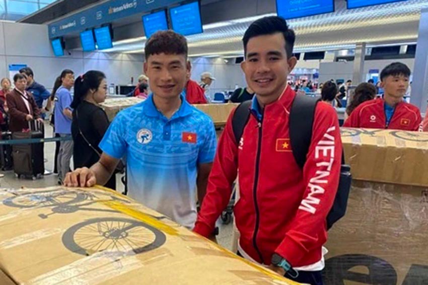 Đội tuyển Xe đạp Việt Nam lên đường tham dự SEA Games 33: Quyết tâm chinh phục HCV Đồng đội Đồng hàng Nam! - 5