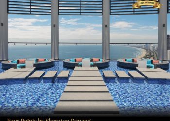 Khách sạn Four Points by Sheraton Danang bên bờ biển Mỹ Khê, kiến trúc hiện đại và không gian sang trọng - 1