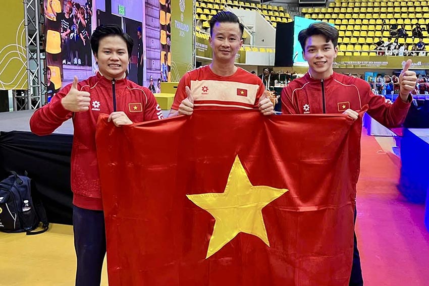 Hai “Sao Vàng” TDDC lập chiến công lịch sử tại SEA Games 33 - 2