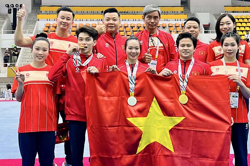 Hai “Sao Vàng” TDDC lập chiến công lịch sử tại SEA Games 33 - 3