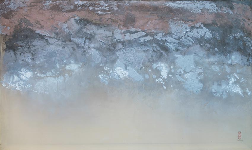 Không gian trưng bày triển lãm Kỳ Cảnh Phiêu Du tại Wiking Salon với các tác phẩm nghệ thuật đương đại đa chất liệu - 2