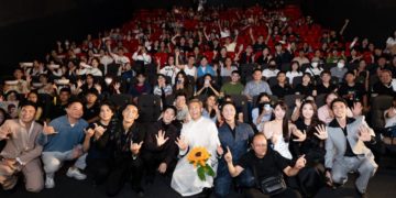 Lâm Bách Hoành và Lý Lý Nhân xuất hiện tại họp báo ra mắt phim 96 Phút Sinh Tử ở TP.HCM - 2