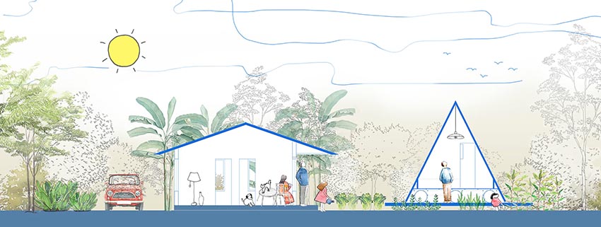 Mô hình nhà chống lũ 5G của Nhà Xanh được trưng bày tại SIHUB TP.HCM - 2