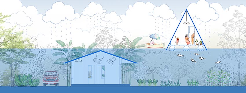 Mô hình nhà chống lũ 5G của Nhà Xanh được trưng bày tại SIHUB TP.HCM - 3