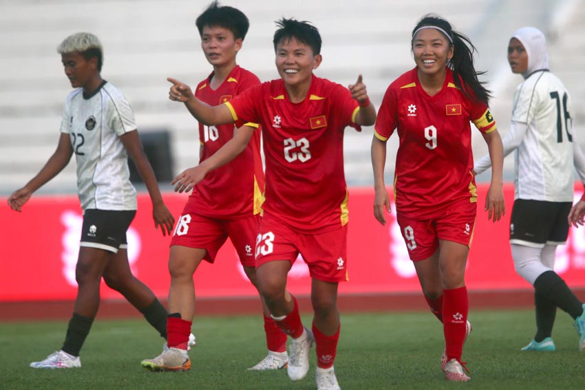 Nữ Việt Nam hạ Indonesia 5-0, gặp Philippines chung kết quyết đòi lại nợ vòng bảng - 3