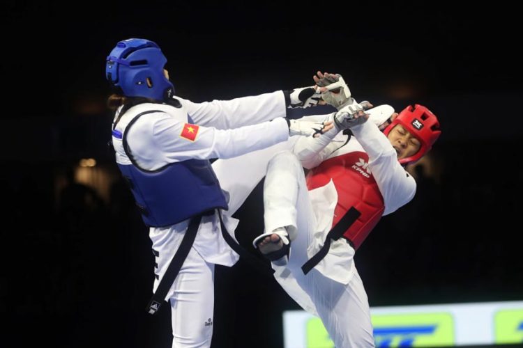 Taekwondo Bạc Thị Khiêm vững vàng ngôi hậu SEA Games 33 - 2