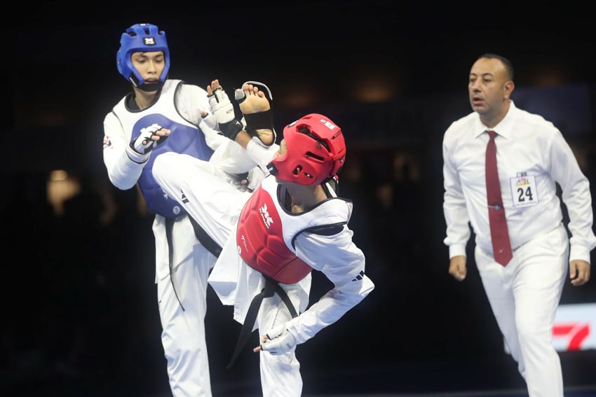 Taekwondo Bạc Thị Khiêm vững vàng ngôi hậu SEA Games 33 - 5