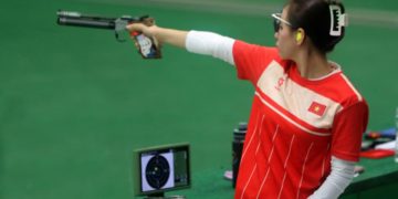 Trịnh Thu Vinh lập cú đúp, phá hai kỷ lục SEA Games cá nhân và đồng đội - 1