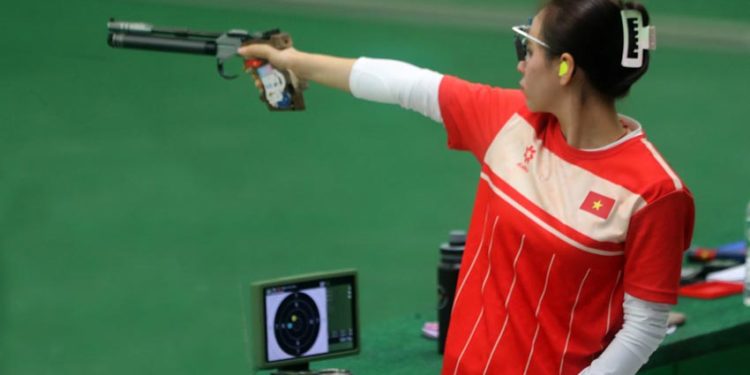 Trịnh Thu Vinh lập cú đúp, phá hai kỷ lục SEA Games cá nhân và đồng đội - 1