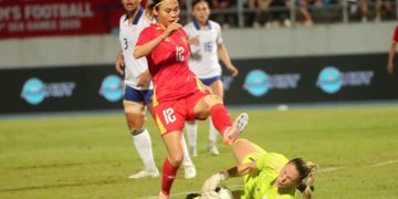 Chung kết SEA Games 33 Trọng tài Chanthavong Phutsavan tước mất HCV của tuyển nữ Việt Nam - 3