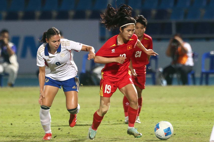 Chung kết SEA Games 33 Trọng tài Chanthavong Phutsavan tước mất HCV của tuyển nữ Việt Nam - 5