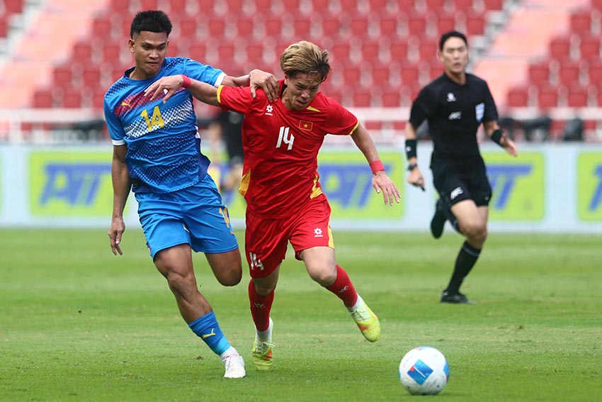 U22 Việt Nam thắng kịch tính, đối đầu U22 Thái Lan ở chung kết Sea Games 33 - 3