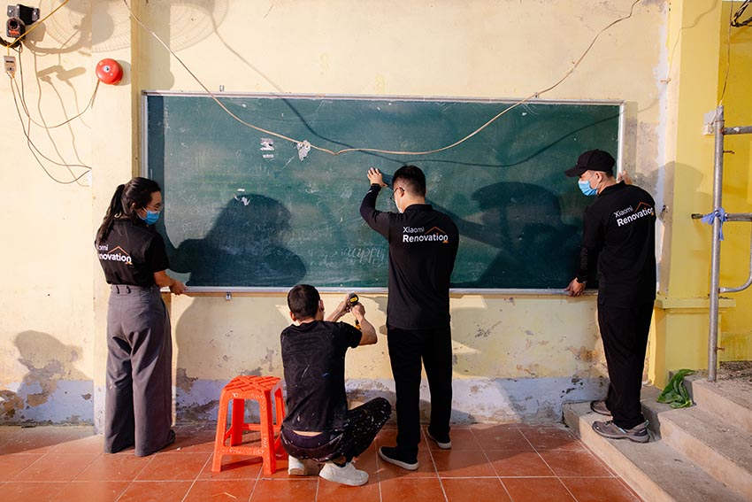 Xiaomi cải tạo Trường THCS Lý Tự Trọng tại Tuyên Quang sau bão lũ - 2