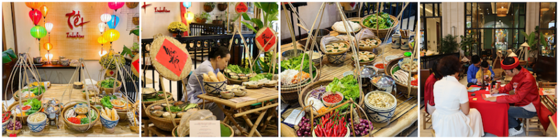 Tết thong dong - Chợ ẩm thực - Potique