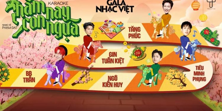Gala Nhạc Việt 2026: Ngô Kiến Huy, Gin Tuấn Kiệt, Tăng Phúc, BB Trần đồng loạt ‘phi nước đại’ đón Tết - 1