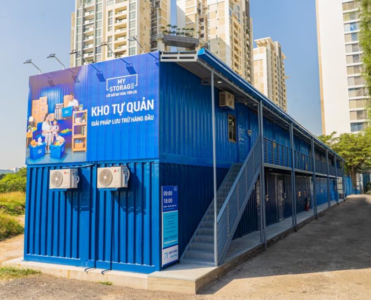 Kho tự quản MyStorage tại An Phú Sports Park với các tủ lưu trữ mô-đun, dung tích linh hoạt phục vụ cư dân đô thị TP.HCM