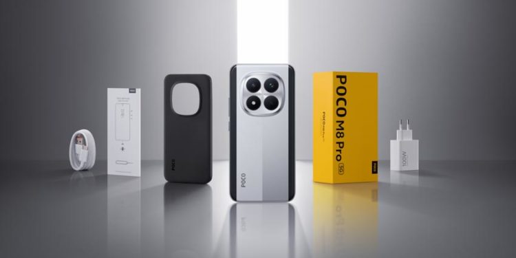 POCO M8 Series với hai phiên bản POCO M8 5G và POCO M8 Pro 5G ra mắt tại thị trường Việt Nam, thiết kế hiện đại, màn hình AMOLED - 1