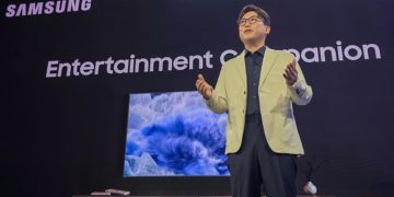 Gian trưng bày Samsung tại CES 2026 giới thiệu hệ sinh thái AI Living - 1