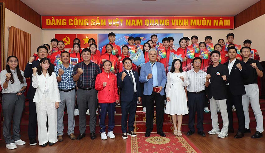 Taekwondo Việt Nam ra mắt đội tuyển 2026, VTF ký kết tài trợ chiến lược cùng Tập đoàn CJ - 3