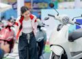 Xe máy điện VinFast trưng bày tại showroom Việt Nam năm 2025