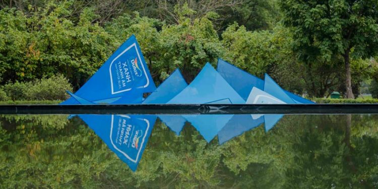 Không gian Ashui Pavilion 2026 nơi AkzoNobel giới thiệu Màu Của Năm 2026 – Xanh Thanh Âm - 1