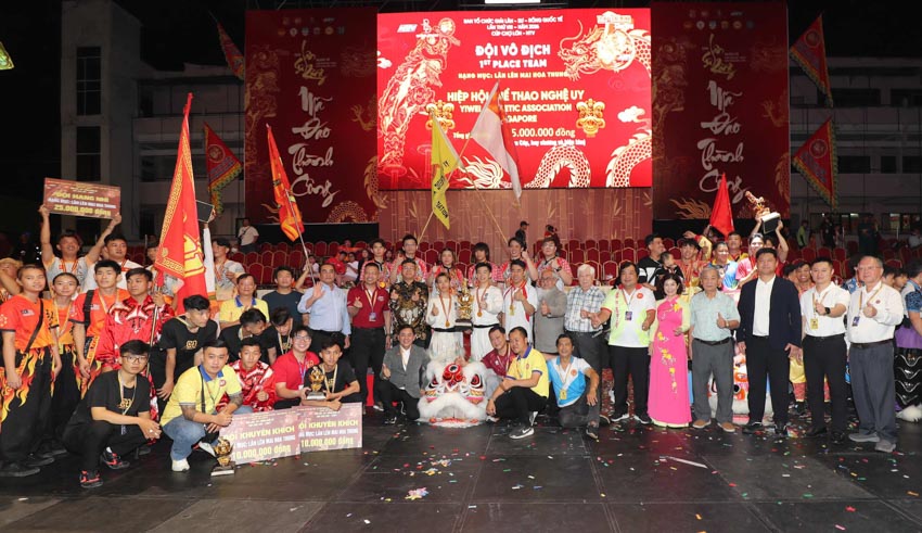 Giải Lân Sư Rồng Quốc tế Cúp Chợ Lớn - HTV 2026 Xác lập kỷ lục thế giới mới - 5