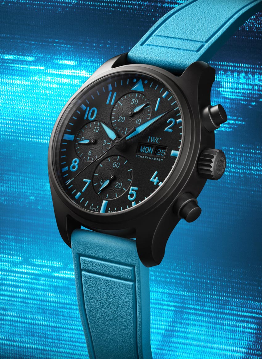 Đồng hồ IWC Pilot’s Watch phiên bản giới hạn George Russell với thiết kế lấy cảm hứng từ buồng lái F1 - 4