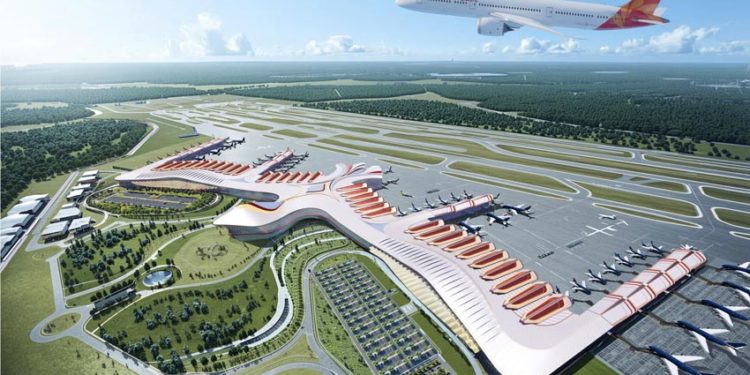 Lễ ký kết thỏa thuận mua 40 máy bay Boeing 787 Dreamliner giữa Boeing và Sun PhuQuoc Airways tại Washington ngày 18/2/2026