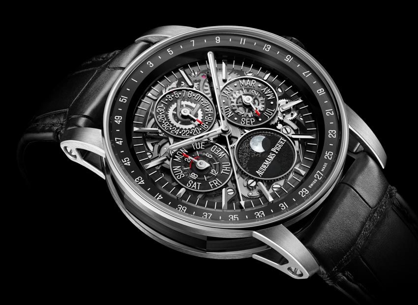 Bộ máy Calibre 7139 lộ cơ trên Royal Oak và Code 11.59 với mặt số sapphire và chi tiết hoàn thiện thủ công tinh xảo - 3