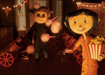 Hình ảnh cô bé Coraline bước vào thế giới song song kỳ ảo với gam màu u tối đặc trưng - 1