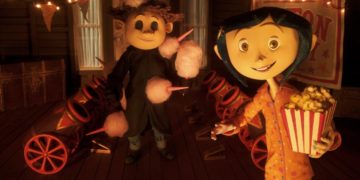 Hình ảnh cô bé Coraline bước vào thế giới song song kỳ ảo với gam màu u tối đặc trưng - 1