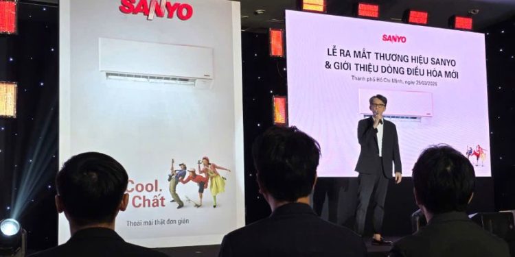 SANYO trở lại thị trường Việt Nam, ra mắt dòng máy điều hòa Comfort Series hoàn toàn mới