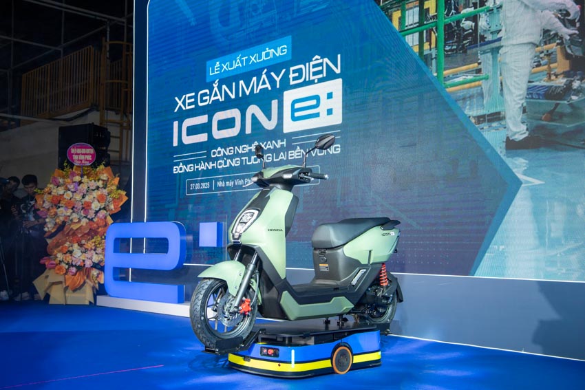 Nhà máy sản xuất xe máy Honda Việt Nam với dây chuyền lắp ráp hiện đại -1