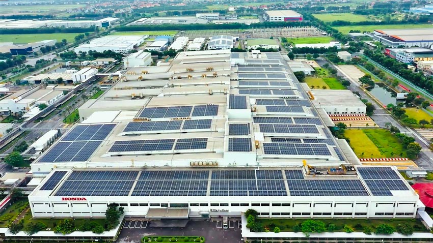 Nhà máy sản xuất xe máy Honda Việt Nam với dây chuyền lắp ráp hiện đại -4